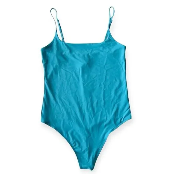 House of Harlow 1960 All Day Contour Bodysuit - L - Blue - Picture 10 of 12
